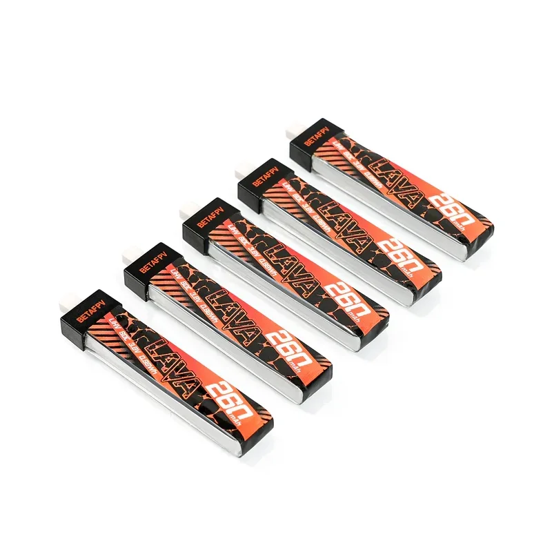 BETAFPV LAVA BT2.0 260mAh 80C عبور الطائرات 1S نموذج طائرة بطارية ليثيوم التكيف Air65 الطائرة بدون طيار