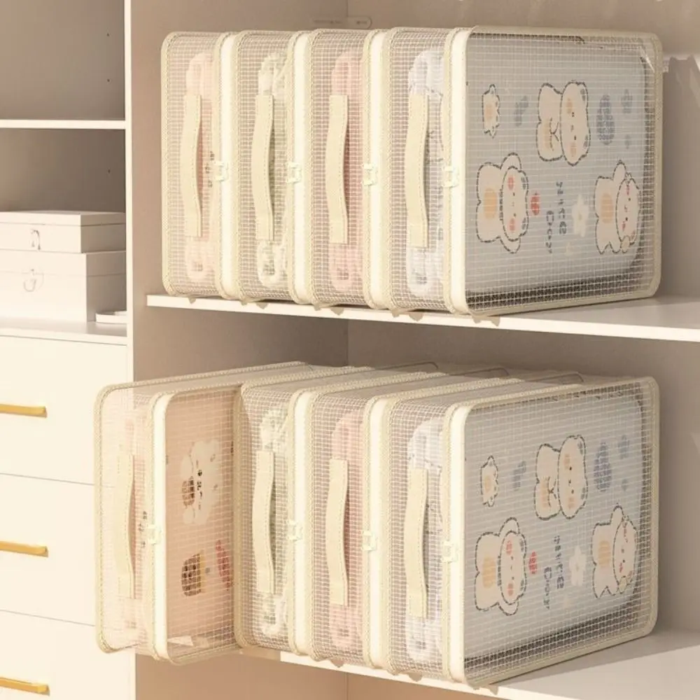 

2 шт., сумка для хранения одежды из ПВХ, одеяла, прозрачные сумки для сортировки одеял большой емкости, водонепроницаемый пылезащитный органайзер для простыни