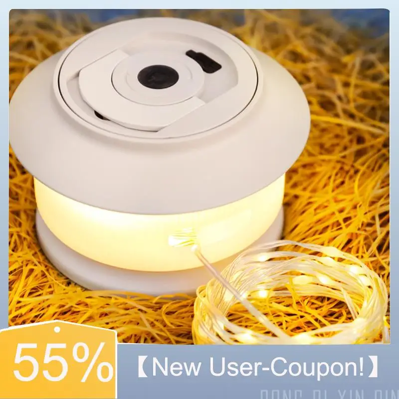 

A81M New- Portable Storage String Lights Waterproof Emergency Lamp Outdoor Camping Tent Lights Green