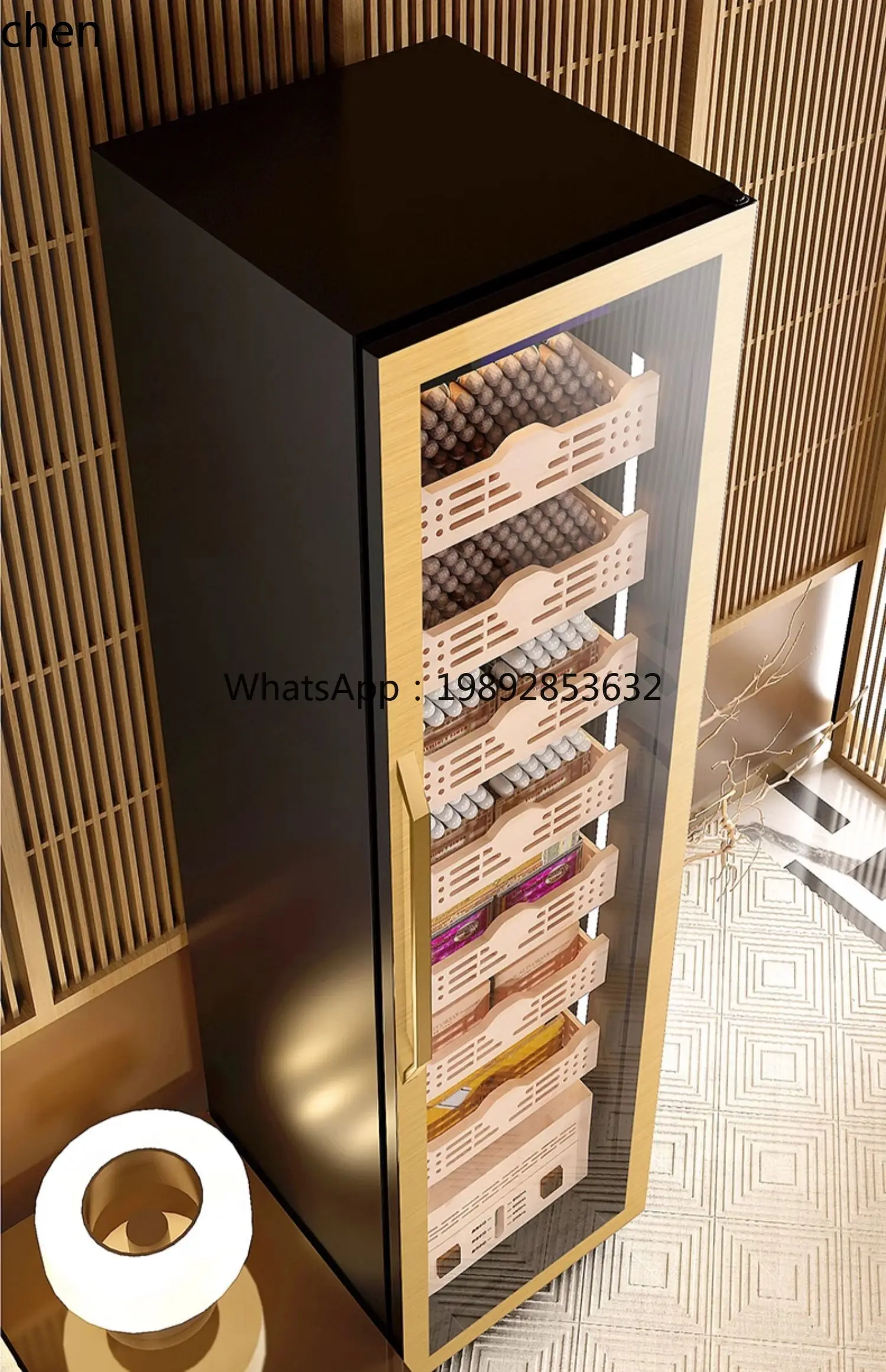 HXL Temperature and humidity home office put moisturizing temperature control red wine refrigerator
