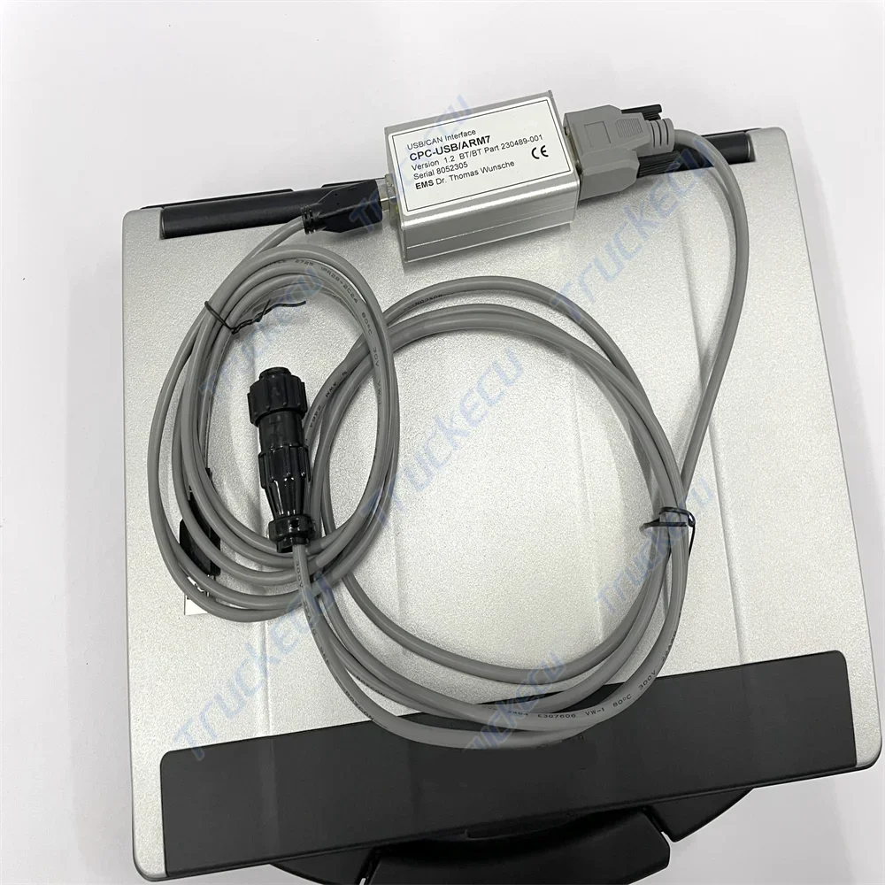 CF53 LAPTOP For Toyota BT Canbox TruckCom CPC USB ARM7 Forklift truck canbox diagnosis tool CAN Interface Can bus line