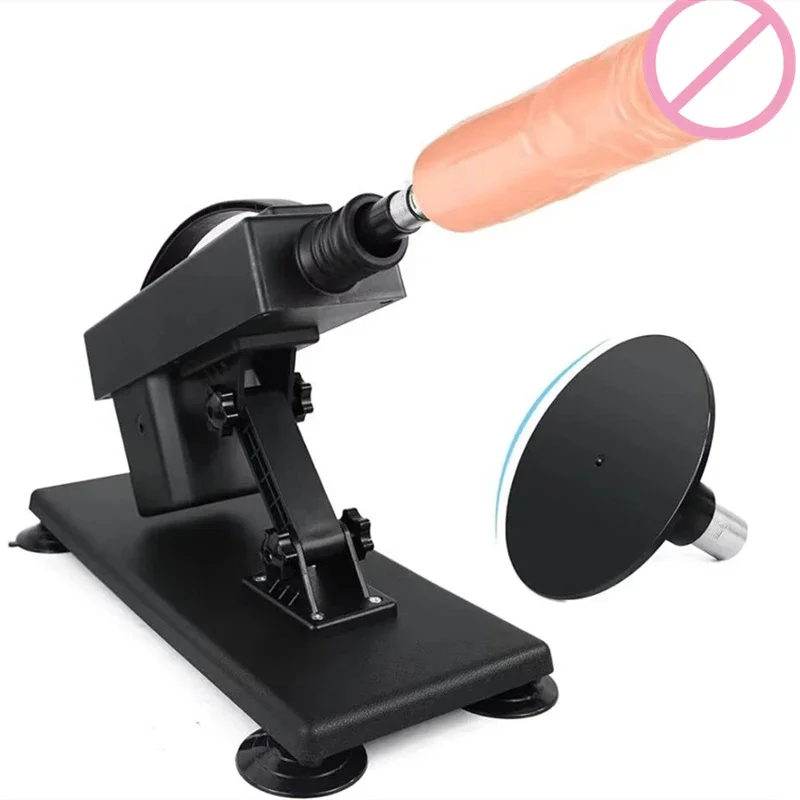 Sex Machine Thrusting Automatic Dildo Machine, Sex Machines Thrusting Sex Machine for Men Women with 7 Attachments 3 XLR Connector, Auxfun Love Machine with Suction Cup Adapter,Adult Sex Toys Masturbator Realistic Dildo 7 Attachments for Couples