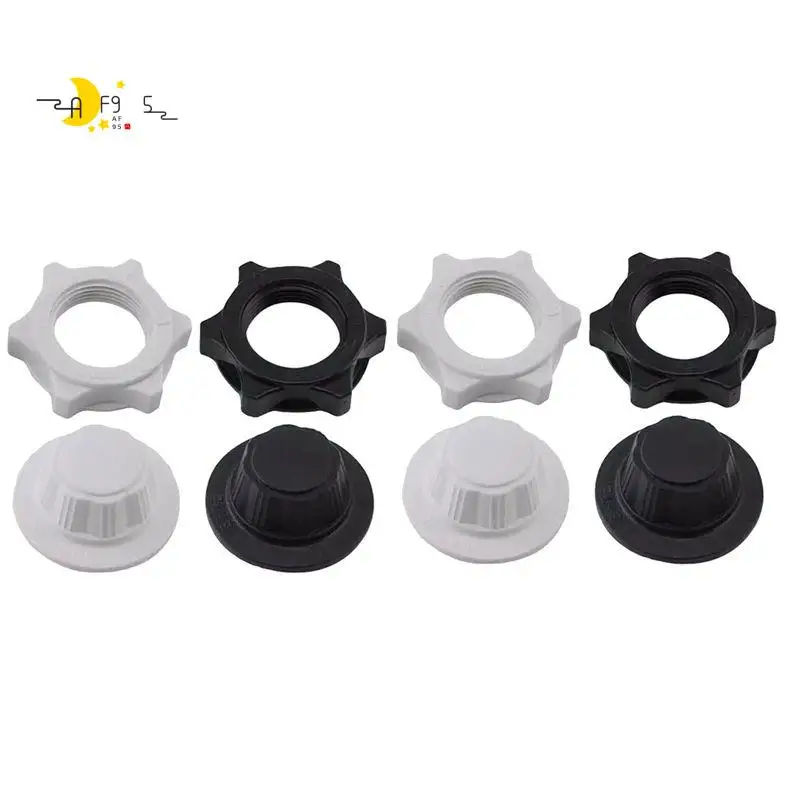 

AF95-4 шт. белые/черные гайки для крепления напольного вентилятора, крепежные элементы с текстурированной основой из АБС-пластика, подходят для использования дома и в офисе