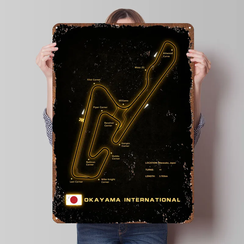 okayama-cartaz-de-circuitos-de-corrida-sinal-de-metal-decoracao-quarto-personalizavel-f1-faixas-placas-para-casa-decoracao-do-quarto-arte-da-parede