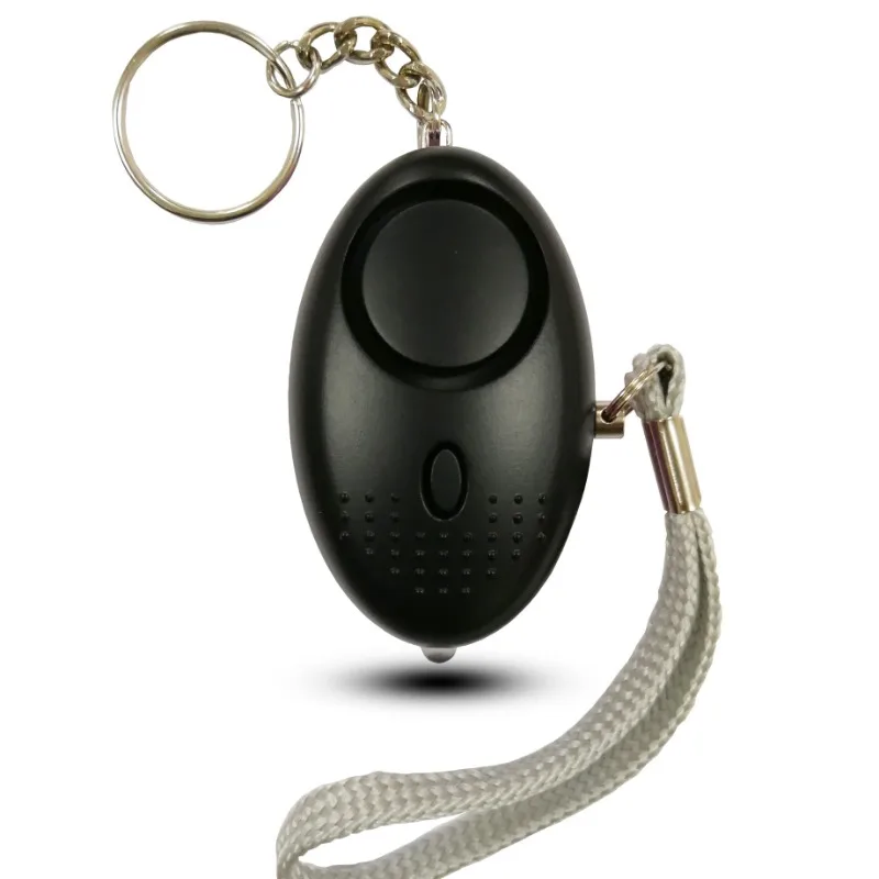 High-volume Egg-shaped Anti-wolf Alarm, Self-defense Device, Personal Alarm Pendant, LED Lighting, Four Colors To Choose From