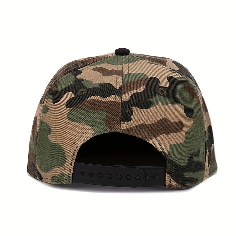 Unisex Light Plate Camouflage Hip-hop Hats Spring Autumn Outdoor Adjustable Casual Baseball Caps Sunscreen Hat