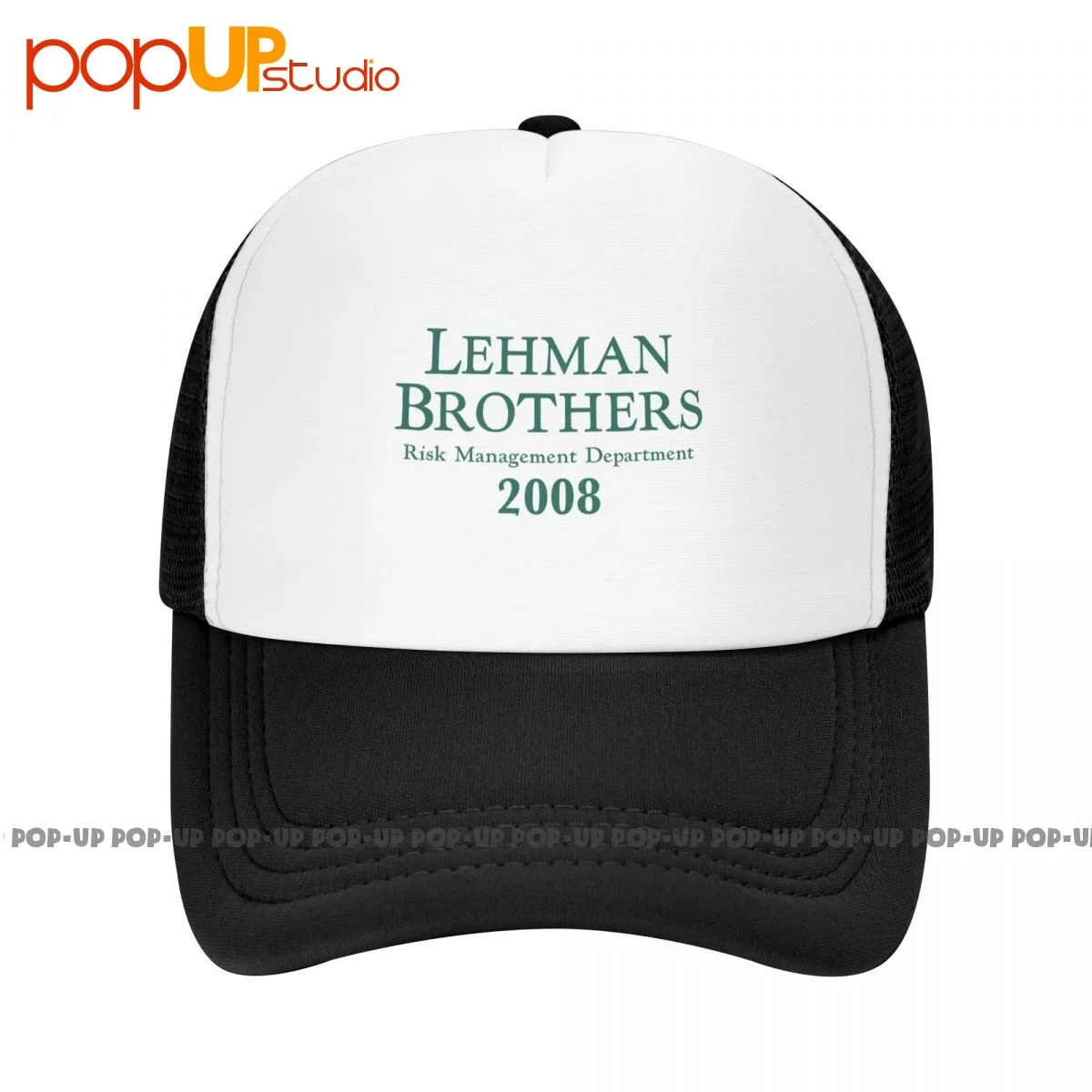 Lehman Brothers Risk Management Department Baseball Cap Trucker Hats Breathable Sunscreen Headwear Best Seller Best