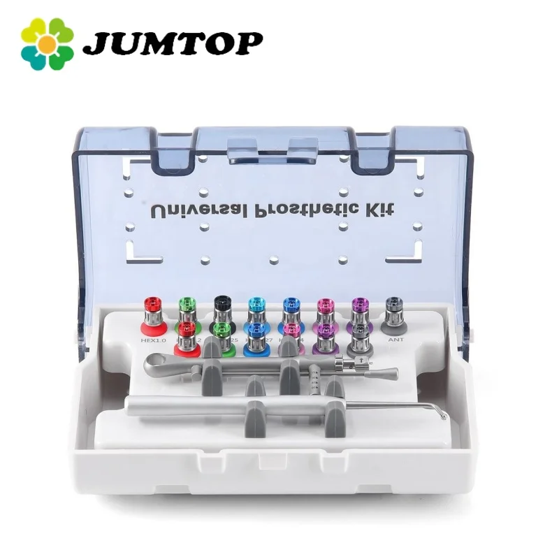 

JUMTOP Dental Implant Restoration Tools 15-60NCM Multi Ratchet Implant Torque Wrench Screwdrivers Carrying Device