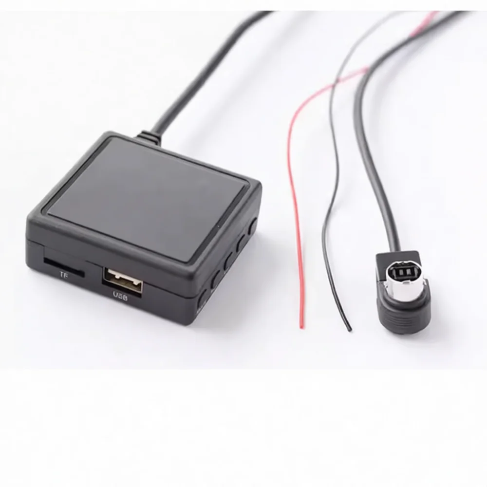 Car AUX Audio Input Cable Bluetooth Adapter For Alpine Headunit Wireless Music Streaming Connector Handsfree Kit Device
