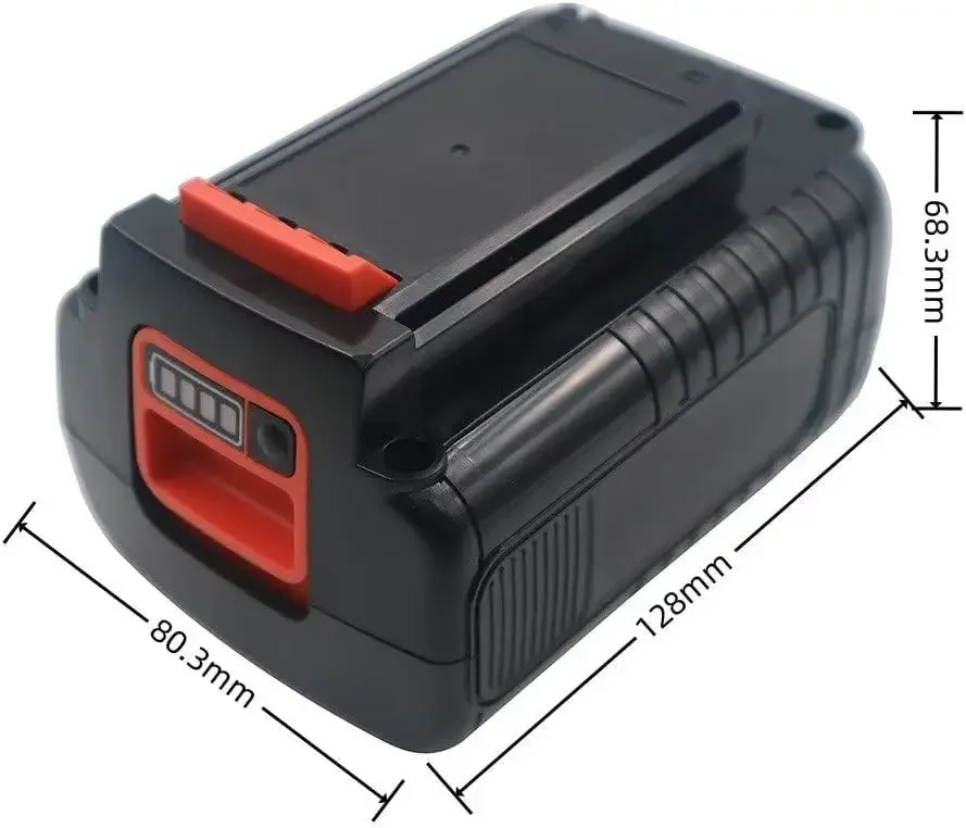 Compatible with Black & Decker 36V Battery 3000mAh  LBX2040 LBX36 LBXR2036 LBX1540 BL1336-XJ Battery