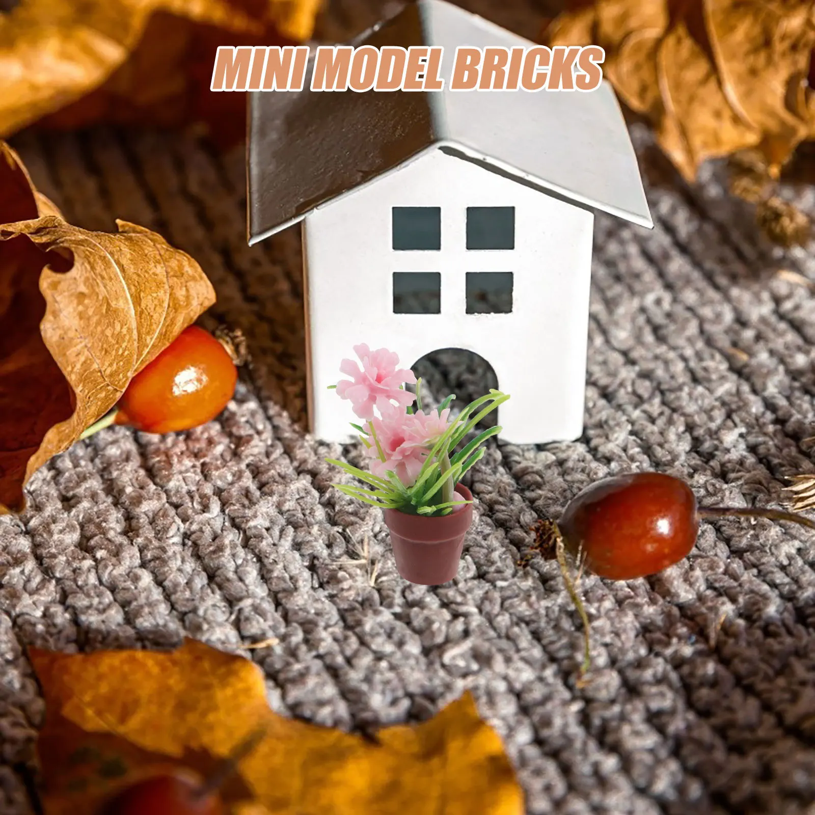 8Pcs Mini Bonsai Micro Landscape Artificial Potted Plants Tiny Simulated Greenery for Dollhouse Accessories Miniature Indoor - Image 6