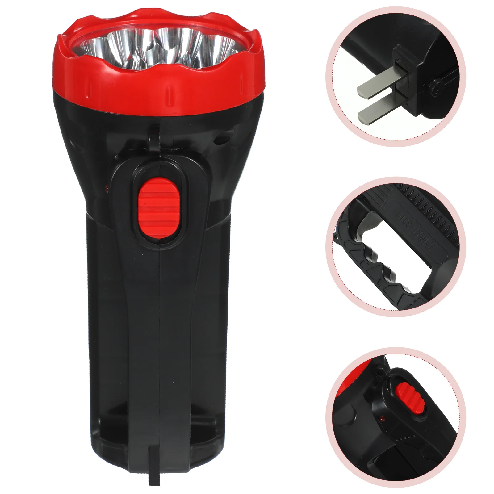 2-режимный перезаряжаемый светодиодный фонарик, мощный ручной фонарь для кемпинга, охоты, пешего туризма, ночной рыбалки, аварийного использования