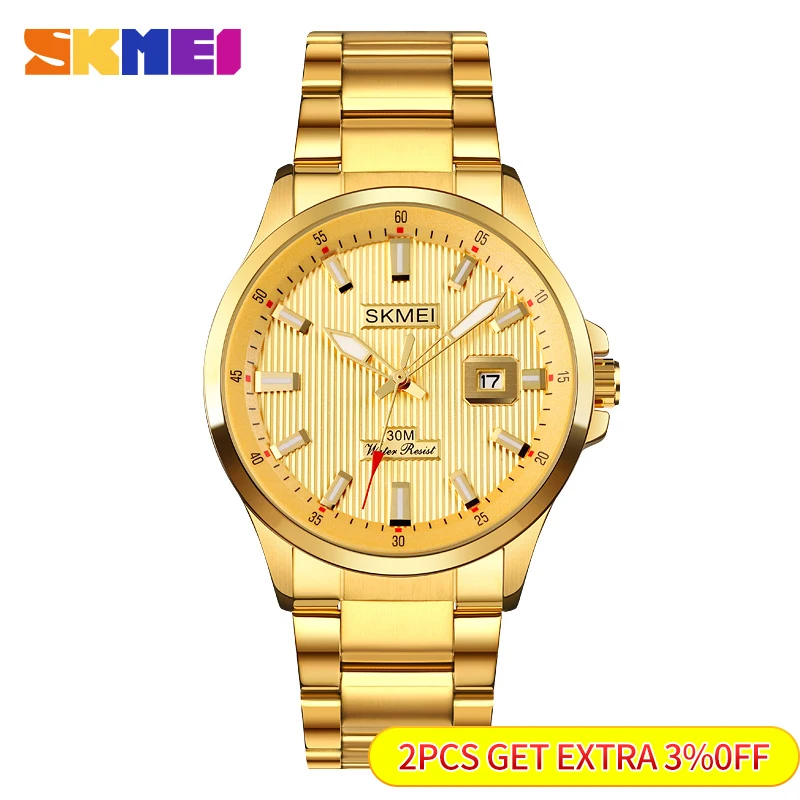 SKMEI Date Time Luxury Quartz Men Watches Three Dimensional Texture Dial Wrist Quartz Men Watches Fashon Male reloj hombre 1654