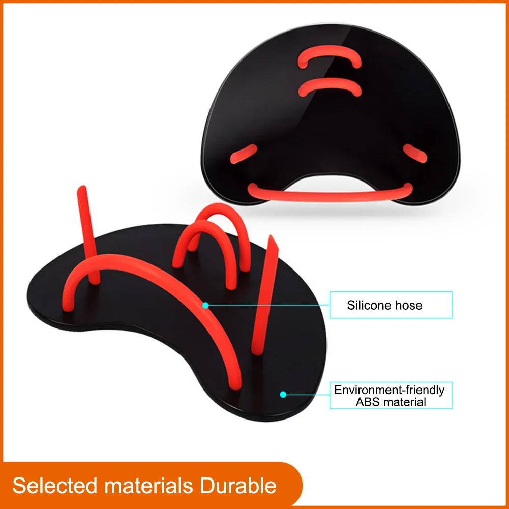 Adjustable Adult Children Swimming Paddles Girdles Correction Hand Fins Flipper Silicone Finger Webbed Gloves Paddle Water Sport