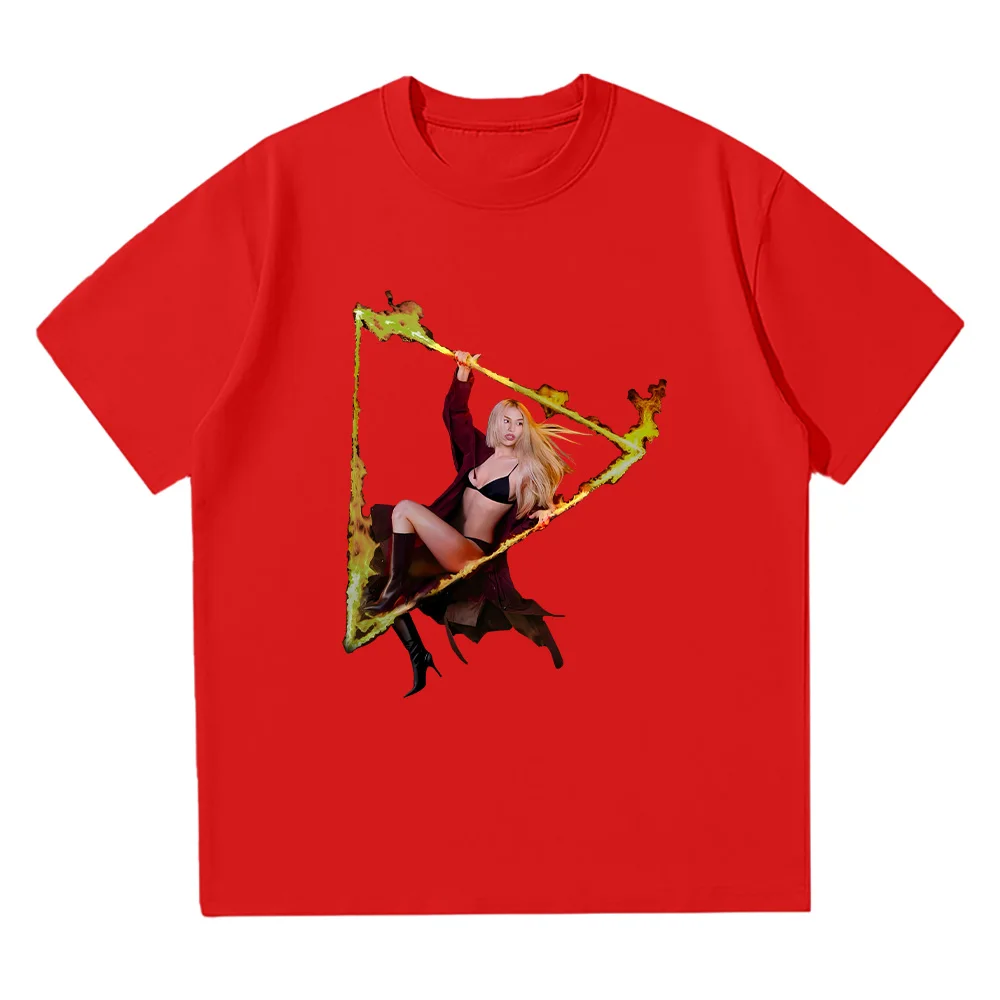 Ava Max Don’t Click Play The Album T Shirt Fashion Women/Men Cotton Tees Casual Crewneck Short Sleeve Summer Breathable T-shirts