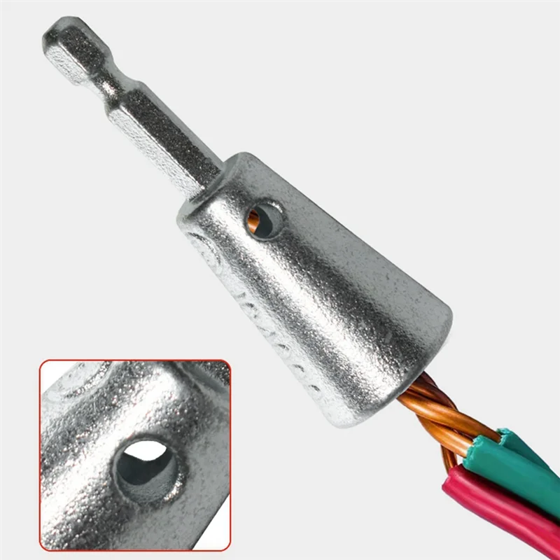 

【Party-Decoration】Hexagonal Handle Wire Stripper Electrician Special Fast Wire Stripper Wire Twisting Universal Tool Wiring Conn