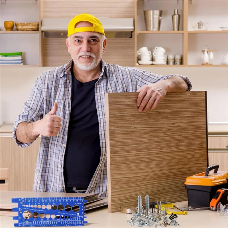 

J1UL1N 3Pcs Nut Bolt Thread Gauge Plastic Metric And Standard Sizer Tool Bolt Measuring Size And Thread Identifier Gauge