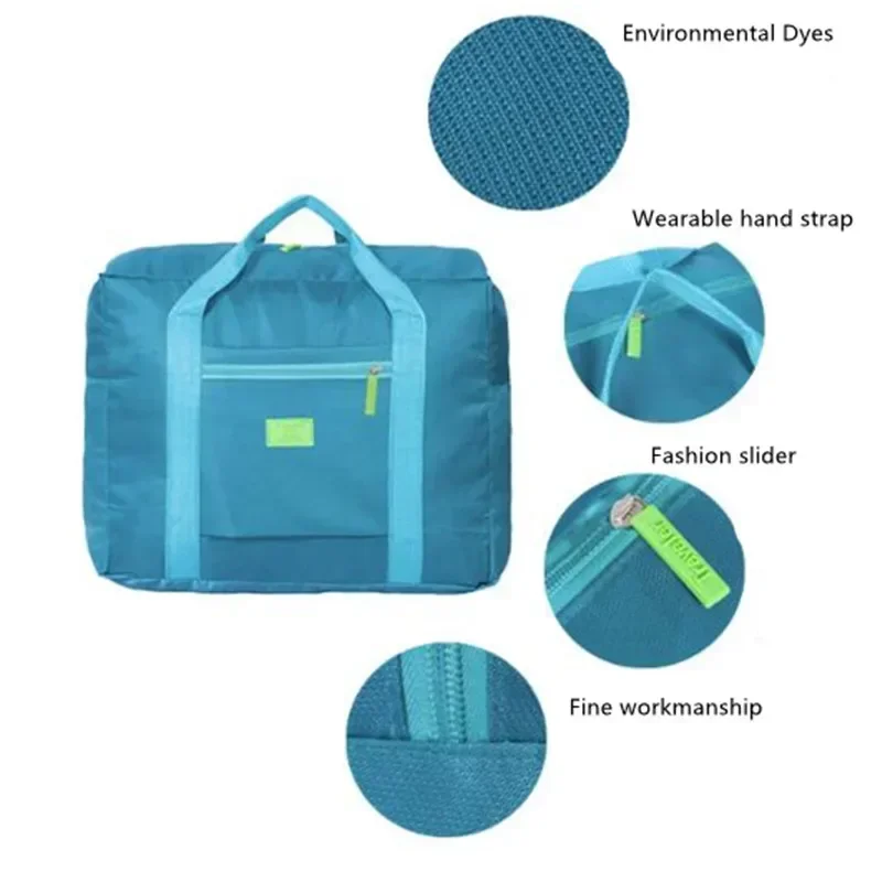 Tragbare Multifunktion tasche faltbare Reisetaschen Nylon wasserdichte Tasche große Kapazität Handgepäck Geschäfts reise Reisetaschen