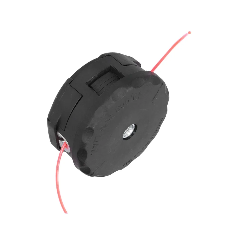 Straight Shaft Trimmer Replacement Head Black Plastic String Trimmer Head for Speed-Feed 400 Head SRM-225 SRM-230 SRM-210