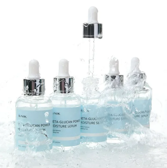 iUNIK Beta-Glucan Power Moisture Serum Blue No Niacinamide Safe Serum For All Skin Types 50ml Original Korea Brightening Essence