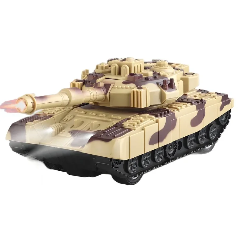 Simulation Fernbedienung Tank Beleuchtung Soundeffekt Simulation des Tankmodells simuliert ein echtes Rückstoß-Jungen-Geburtstagsgeschenk
