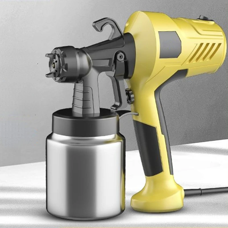 400W/800W High Pressure Electric Spray Gun with Plastic/aluminum Watering Can Capacity 800ML Removable Household Painting Tool