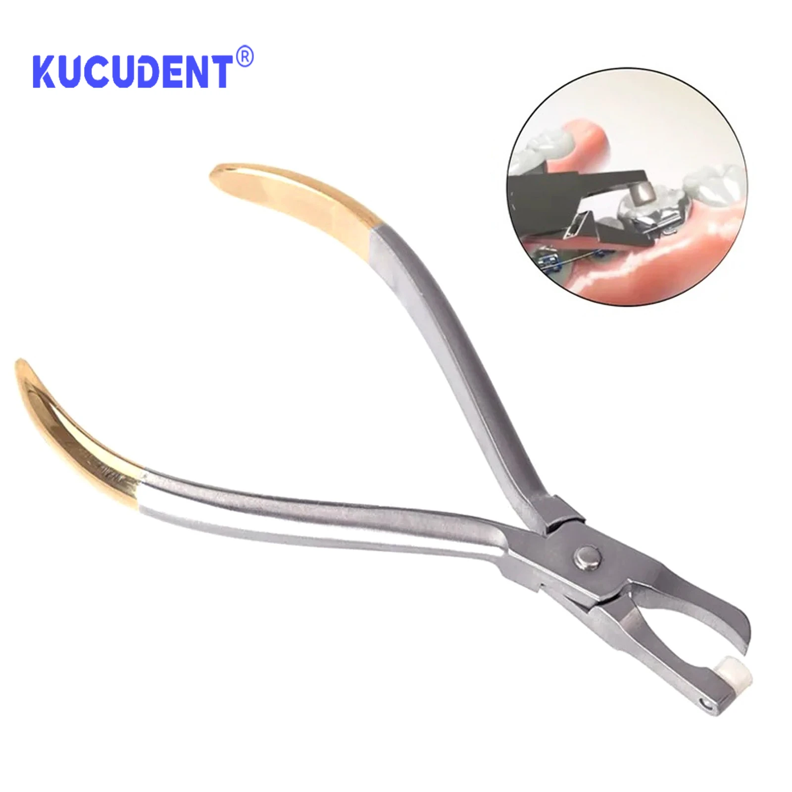 1 PC Orthodontic Band Removing Pliers - Long Tip Forceps for Dental Buccal Tube & Belt Ring Band Removal | Dentist Tool