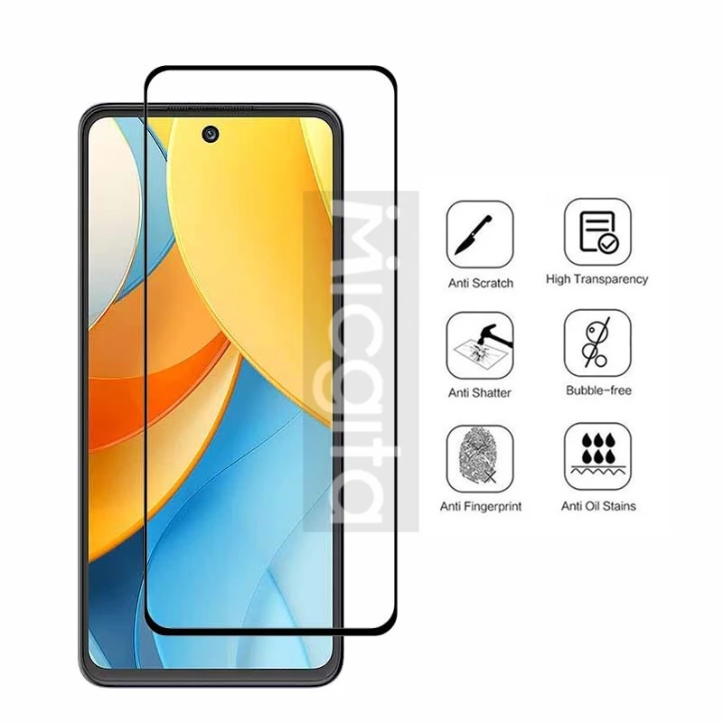 Full Glue Screen Protector For ZTE Blade V60 Design V60 Vita Smartphone Glass Anti-Scratch blade V60 Design Soft fiber lens film