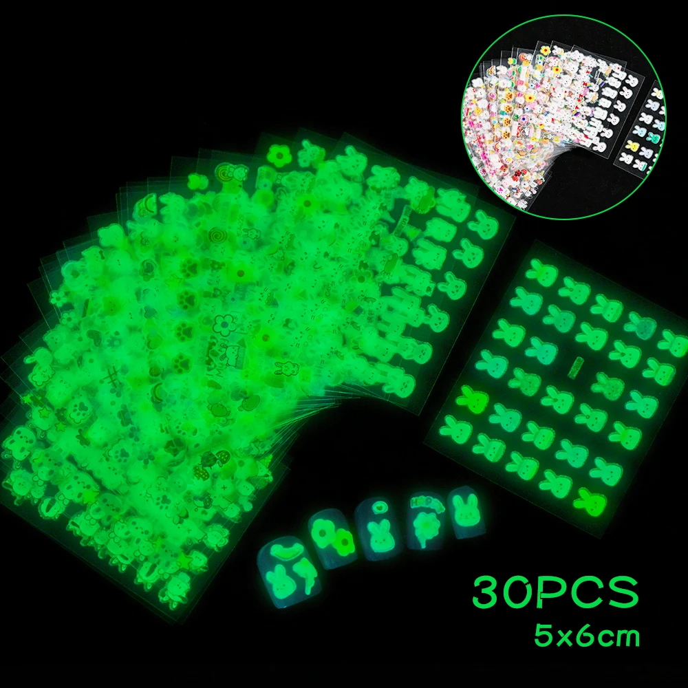 30 Stks/set 3d Bronzing Gouden Diamant Nail Stickers Geometrische Lijnen Streep Zelfklevende Emblemen Bloem Sliders Voor Nail Art Decoratie