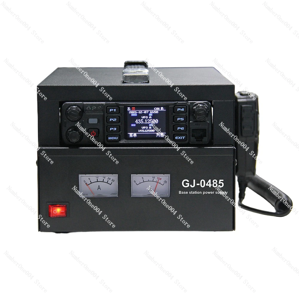 Applicable to  GJ-0854 Walkie-Talkie Power Amplifier Mobile Car Radio Power Supply 220V to 13.8V For Base Station.