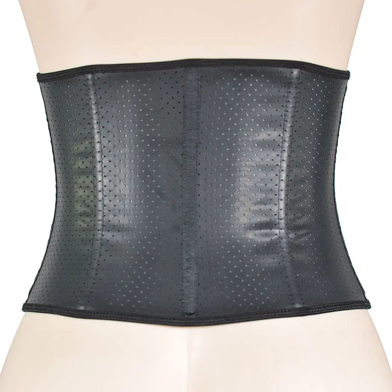 2025 جديد سم مشرق قصير الخصر 11 خطاف 9 شبكة فولاذية تنفس شبكة اللاتكس الخصر اللياقة البدنية الرياضة حزام البطن