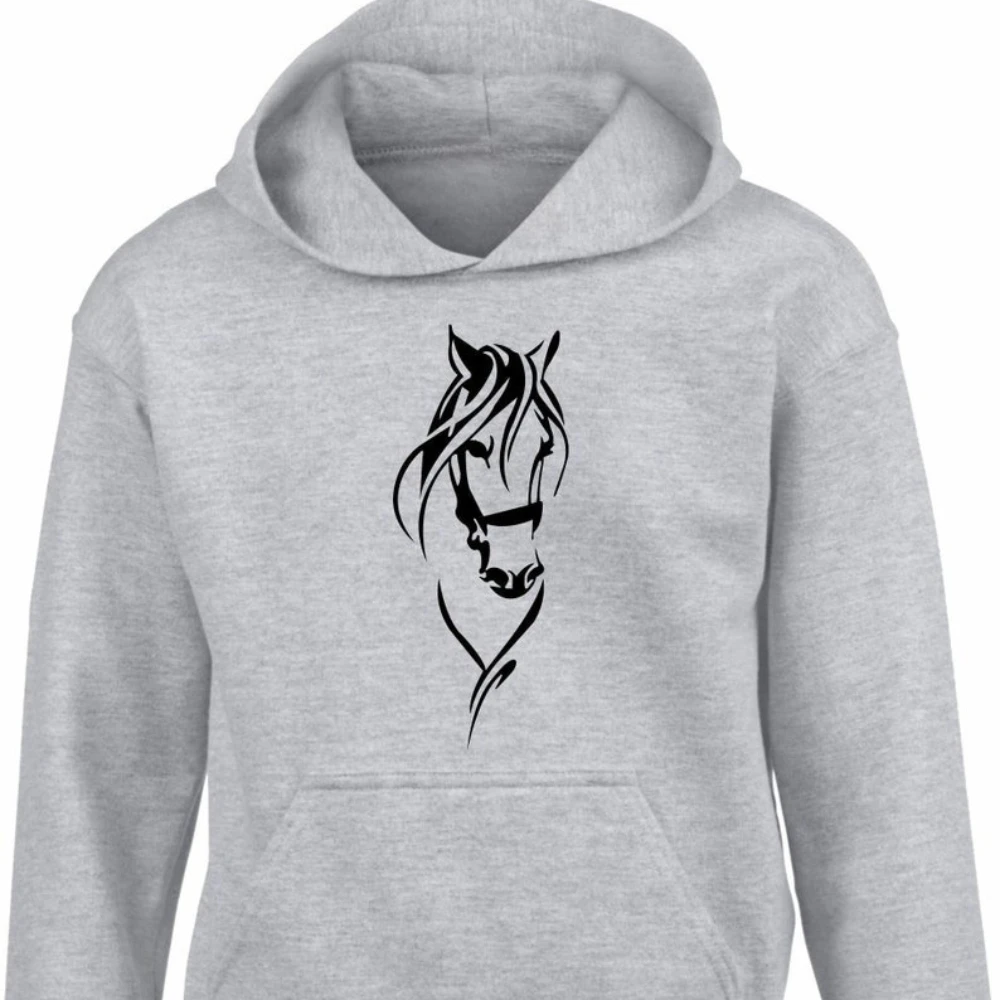 

Gypsy Cob, подарок для вершницы, милая толстовка с принтом в виде лошади для мальчиков и девочек, унисекс, подарки на Рождество или день рождения, джемпер с капюшоном, топ