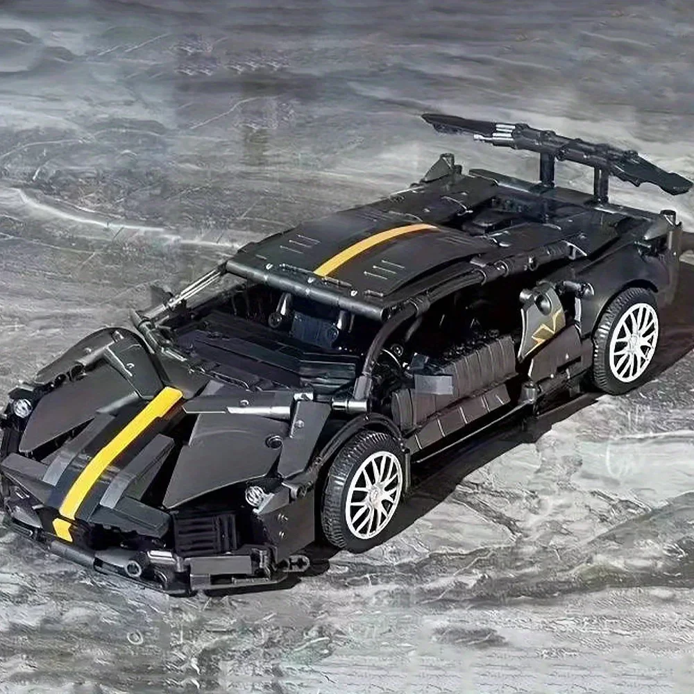 スーパーレーシングカー装飾ビルディングブロック 1337ピース 建築レンガモデル 組み立て簡単 組み立てセット 部屋飾りギフト