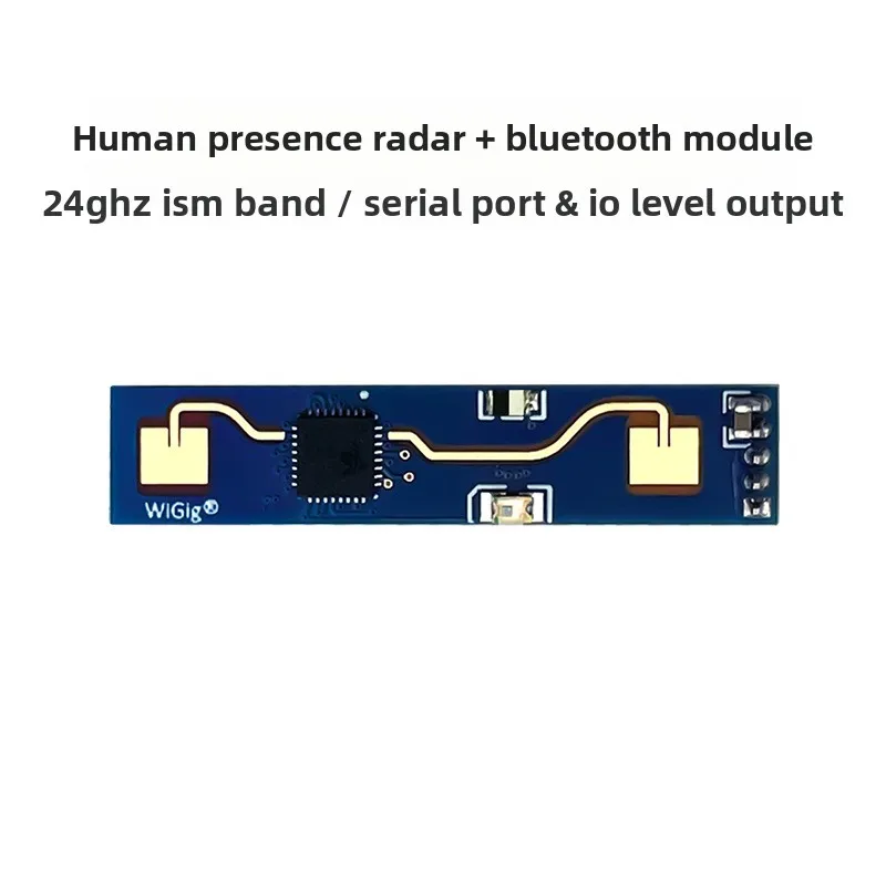 Human Presence Sensor LD2410B Radar Module Heartbeat Detection Smart Sensor with Bluetooth Transmission Equipment and Cables