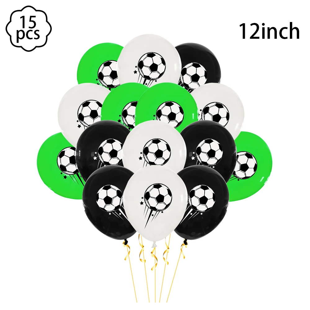 Fußball Geburtstag Ballonset Zahlenballons Fußball Party Banner Girlande Jungen Fußball Geburtstagsparty Dekoration – Detail 8
