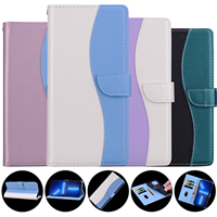 Magnetic Flip Leather Cover Wallet Case For Motorola Moto E15 E14 E13 E20 E30 E40 E22 E22i E32 E32s 4G/5G