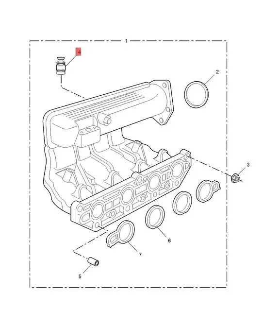 1 sztuk) 2 modele zawór zwrotny pokrywy wałka rozrządu dla chińskich SAIC ROEWE 750 MG7 2.5L V6 części samochodowe silnika LZN100220