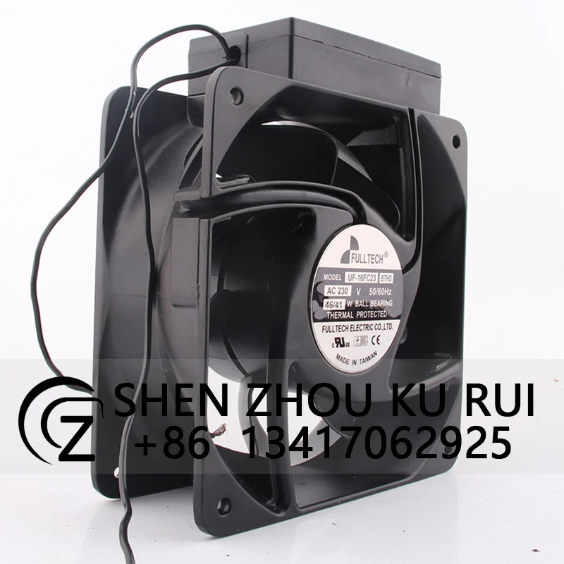 Double ball bearing Case Fan for Fuyou Axial Fan 160*160*62MM 16CM UF-16FC23BTHD 230V Inverter Large Air Volume Cooling Fan