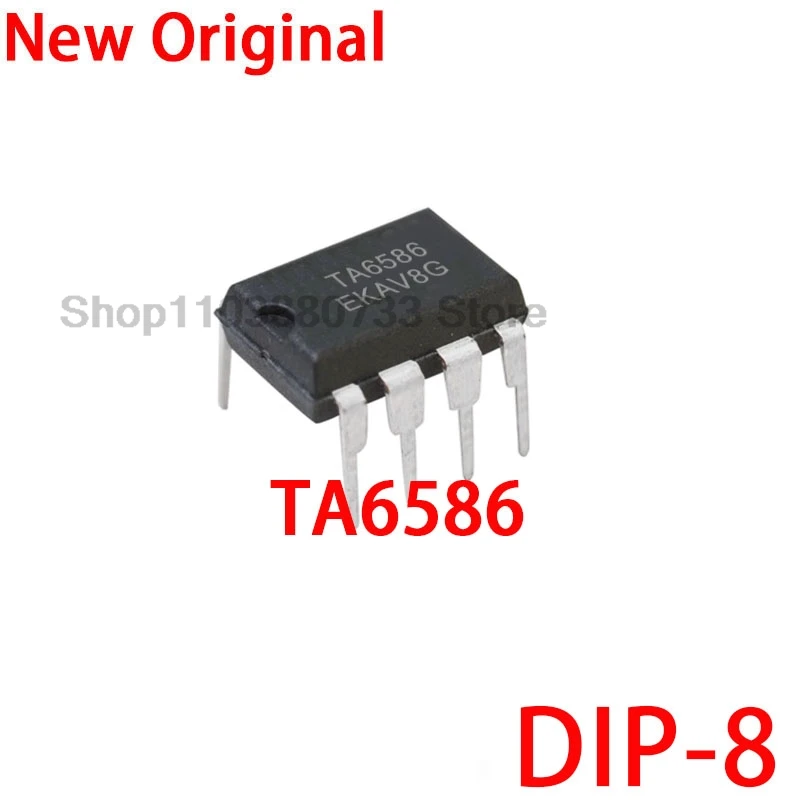 1PCS 100% New chip TA6586 6586 DIP-8 Motor driver IC