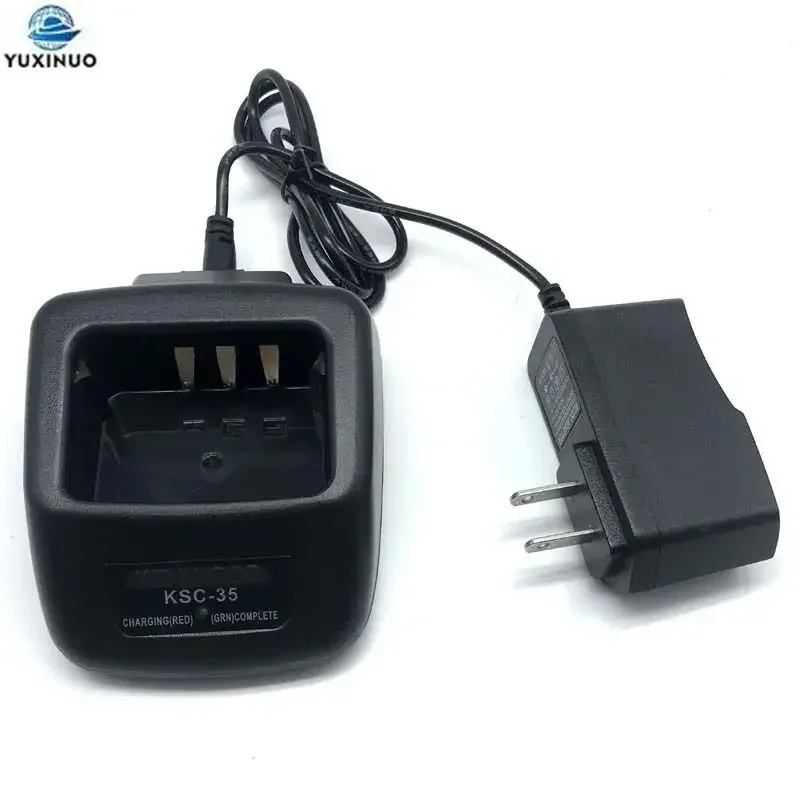 KNB-45L 7.4V 2000mAh Eddie ion Batterie + KSC-35 Chargeur pour KENWOOD NX-340 TK-2202 2200 2206 2207 2212 TK-3217 TK-3306 3307 Radio