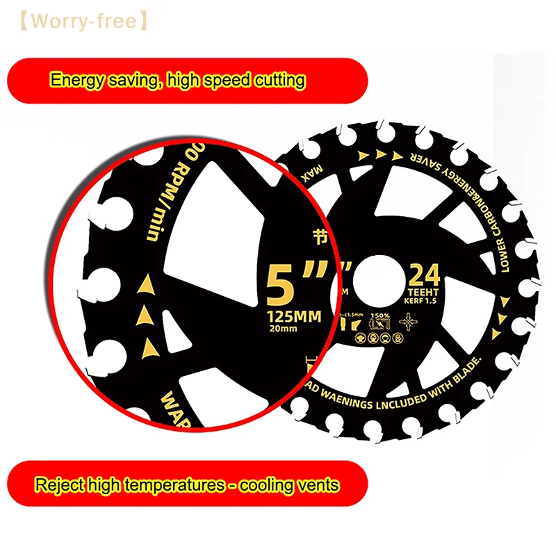 1 Pc Energy Saving Lithium Saw Blades Energy Efficient Lithium Wood Cutting Saw Blades Carpentry Specific Alloy Saw Blade