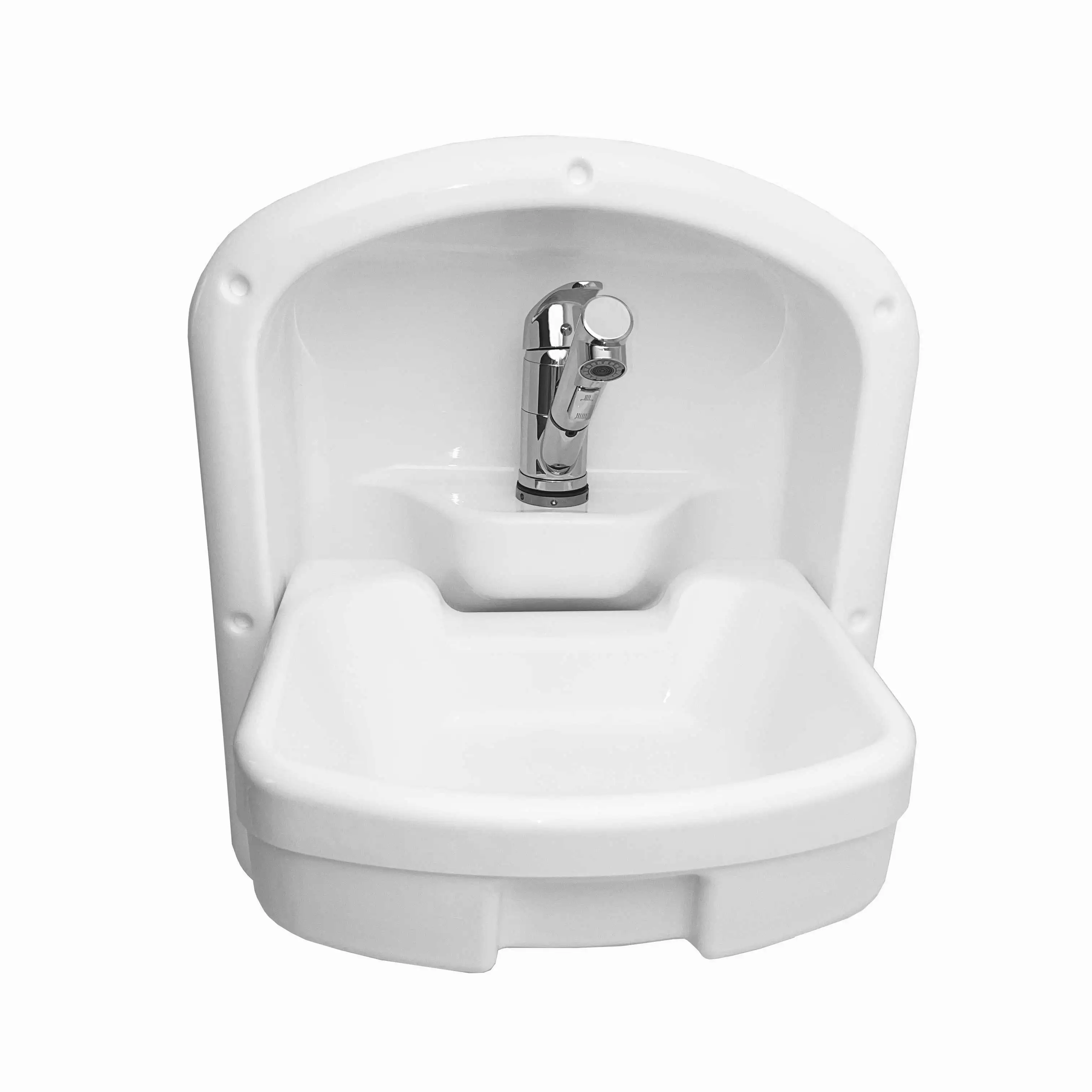 Hot Selling Acrylic Folding Sink Wall Mounted Bathroom Hand Wash Basin Sink RV Washing Folding Basin