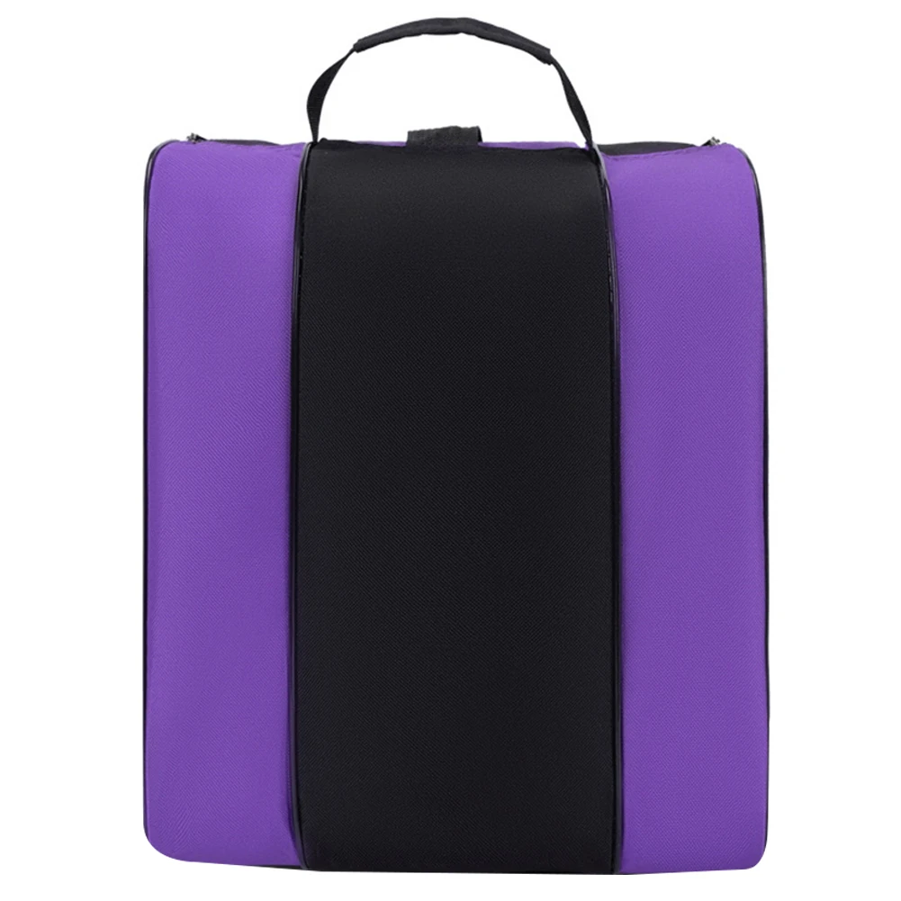 Borsa per pattini a rotelle Borsa per scarponi da neve da sci Tracolla regolabile Borsa a tracolla per pattinaggio su ghiaccio Tessuto Oxford Multi-scomparti per gli sport sci