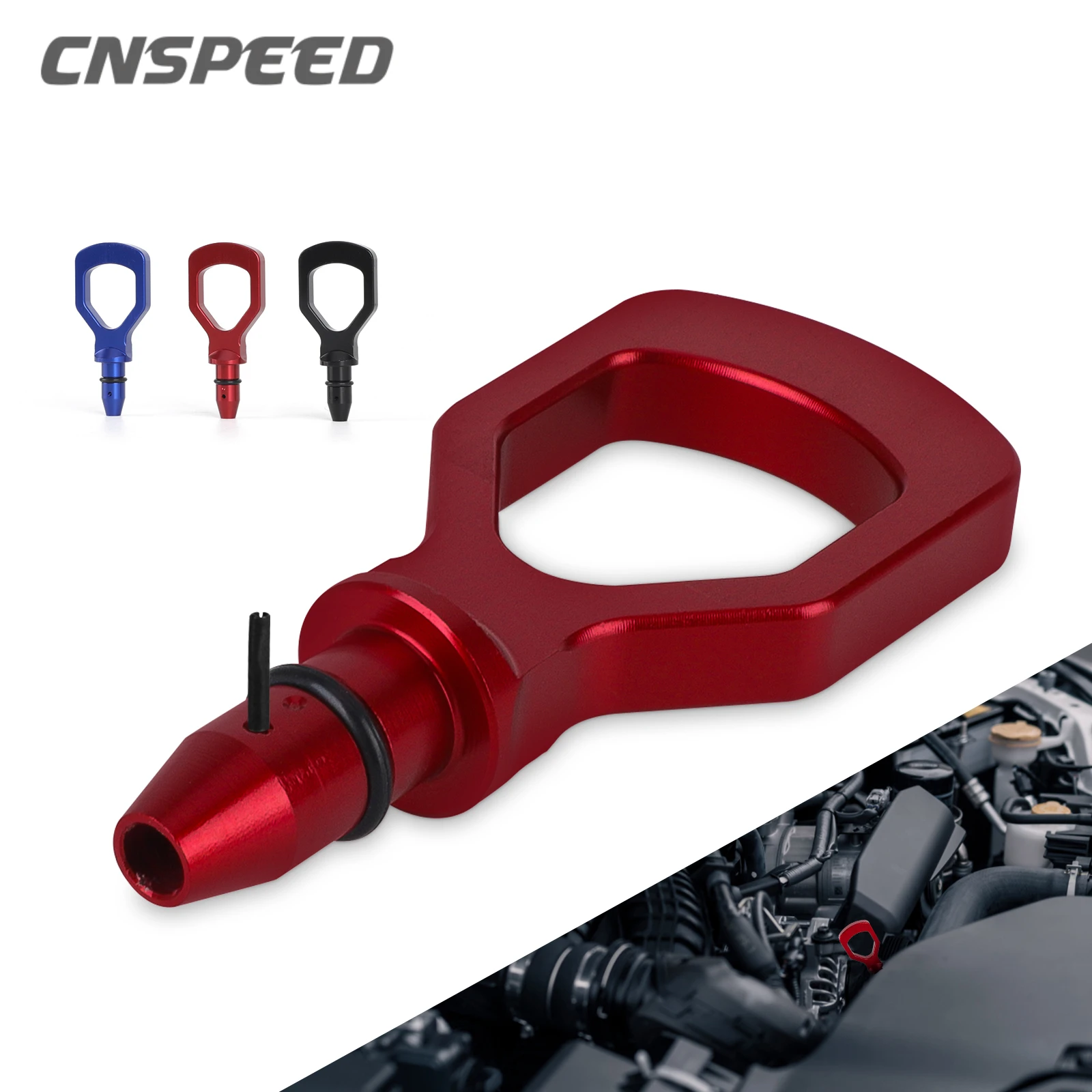 CNSPEED Aluminium Oil Dipstick Pull Handle For Subaru WRX Hybrid EX-L Tourin 2015-2021 Engine Oil Pullhandle Car Accessories