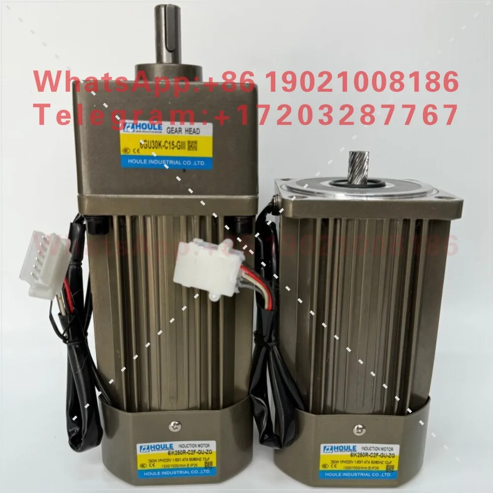 HOULE 250W AC gear reduction motor/speed control motor 6IK250R-C2F-GU-ZG speed control motor