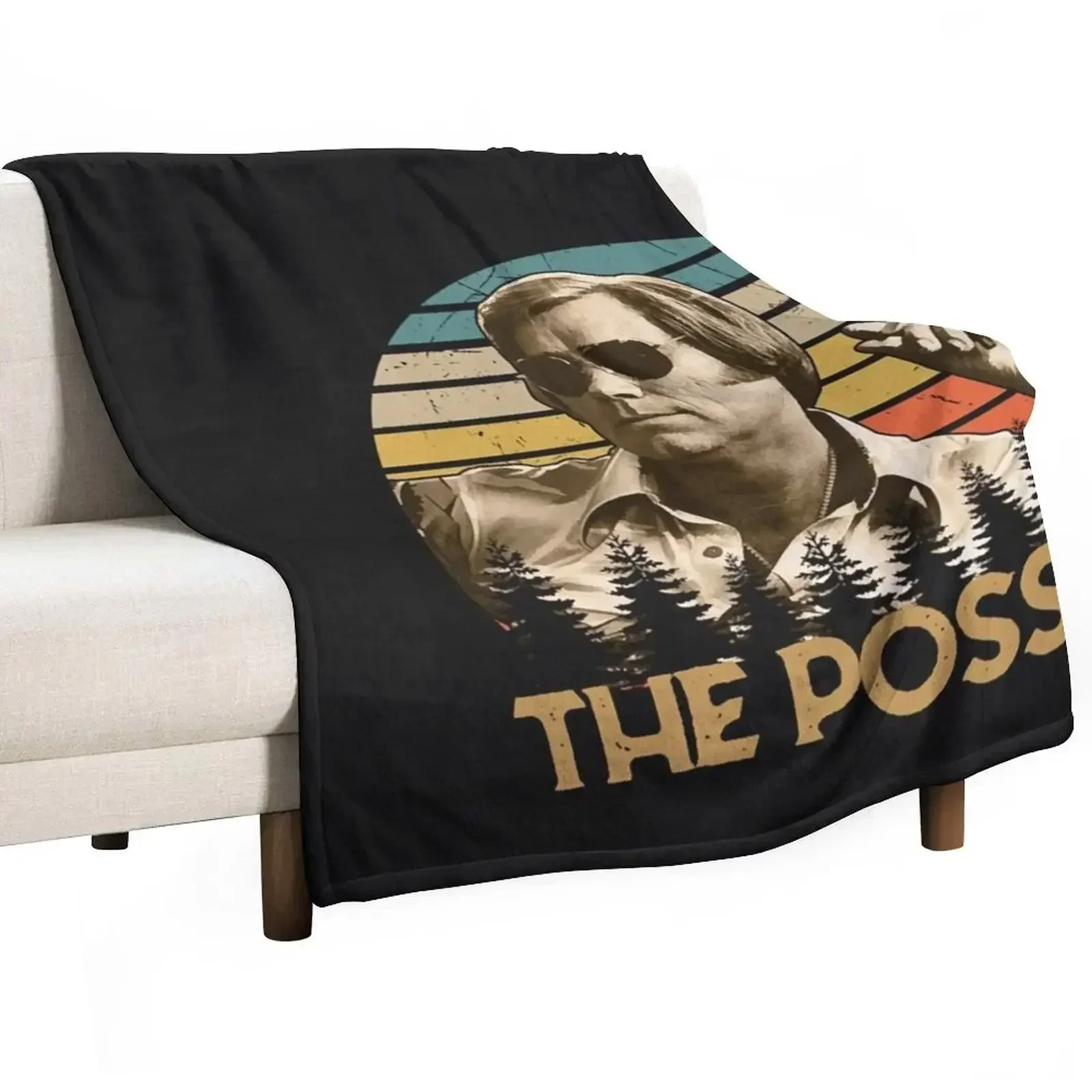 Retro George Tees Jones Country Music - The Possum Love Gift T-Shirt Throw Blanket blankets ands heavy to sleep Cute Blankets