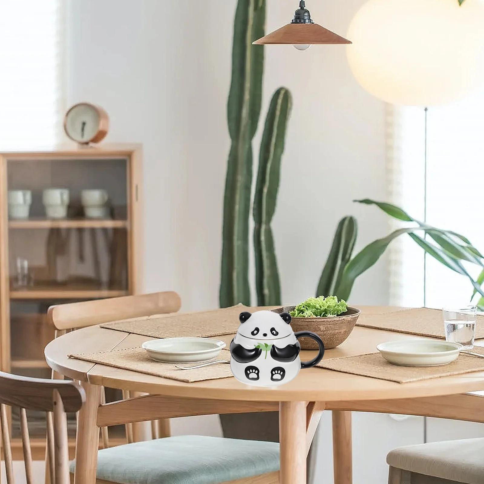 

Керамическая кружка с изображением панды, очаровательный дизайн для кофе, чая, молока, сока, домашнего офиса, декоративный практичный подарок