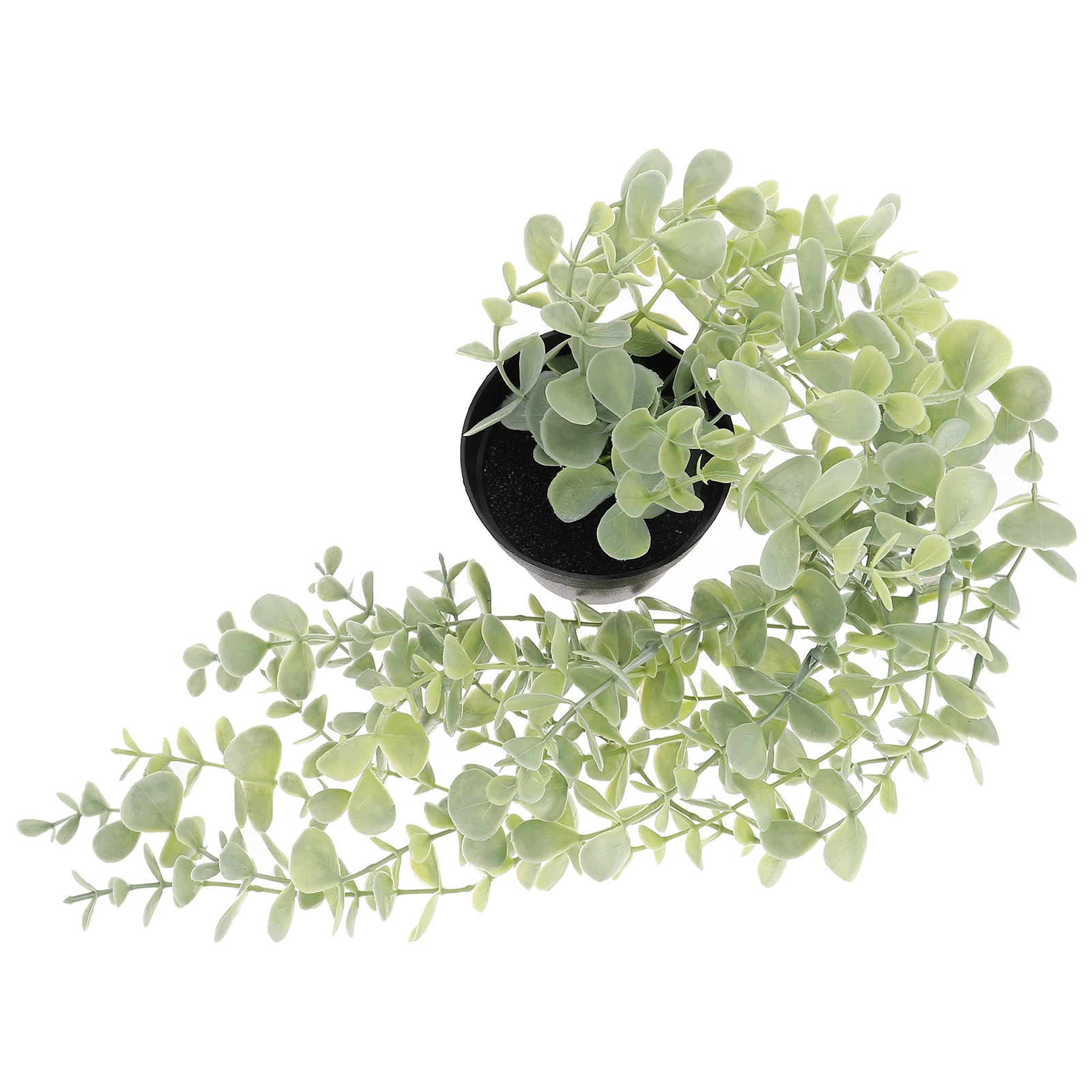 

Hanging Potted Artificial Plants Scaffolding Plastic Wall Decor Ceiling Decorative Fake Plant Rattan Realistic Plant Adornment