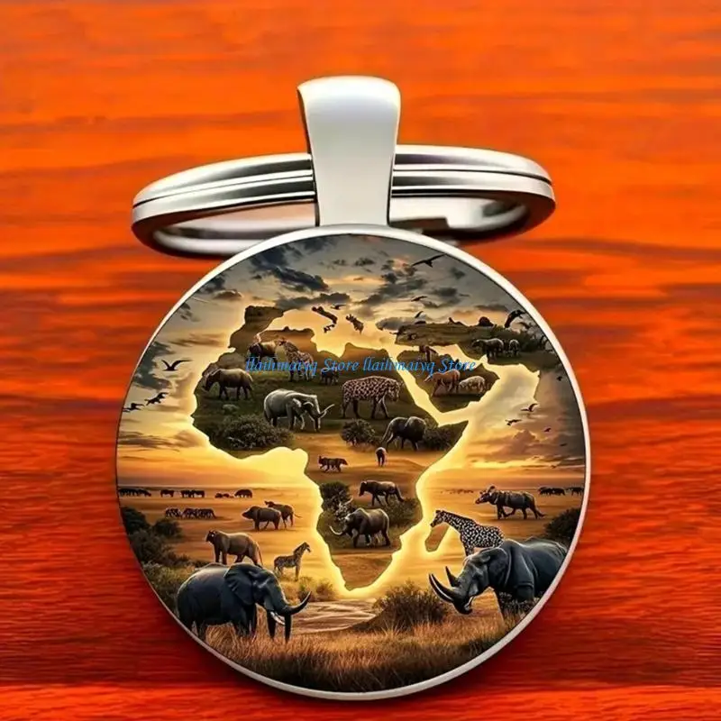 573B Sturdy Metal Animal Keychain Lightweight Practical For Everyday Carry Gift