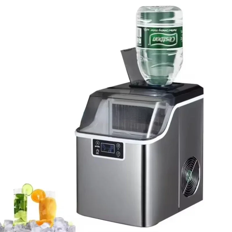 Fully automatic small commercial ice maker/Commercial small milk tea ice maker